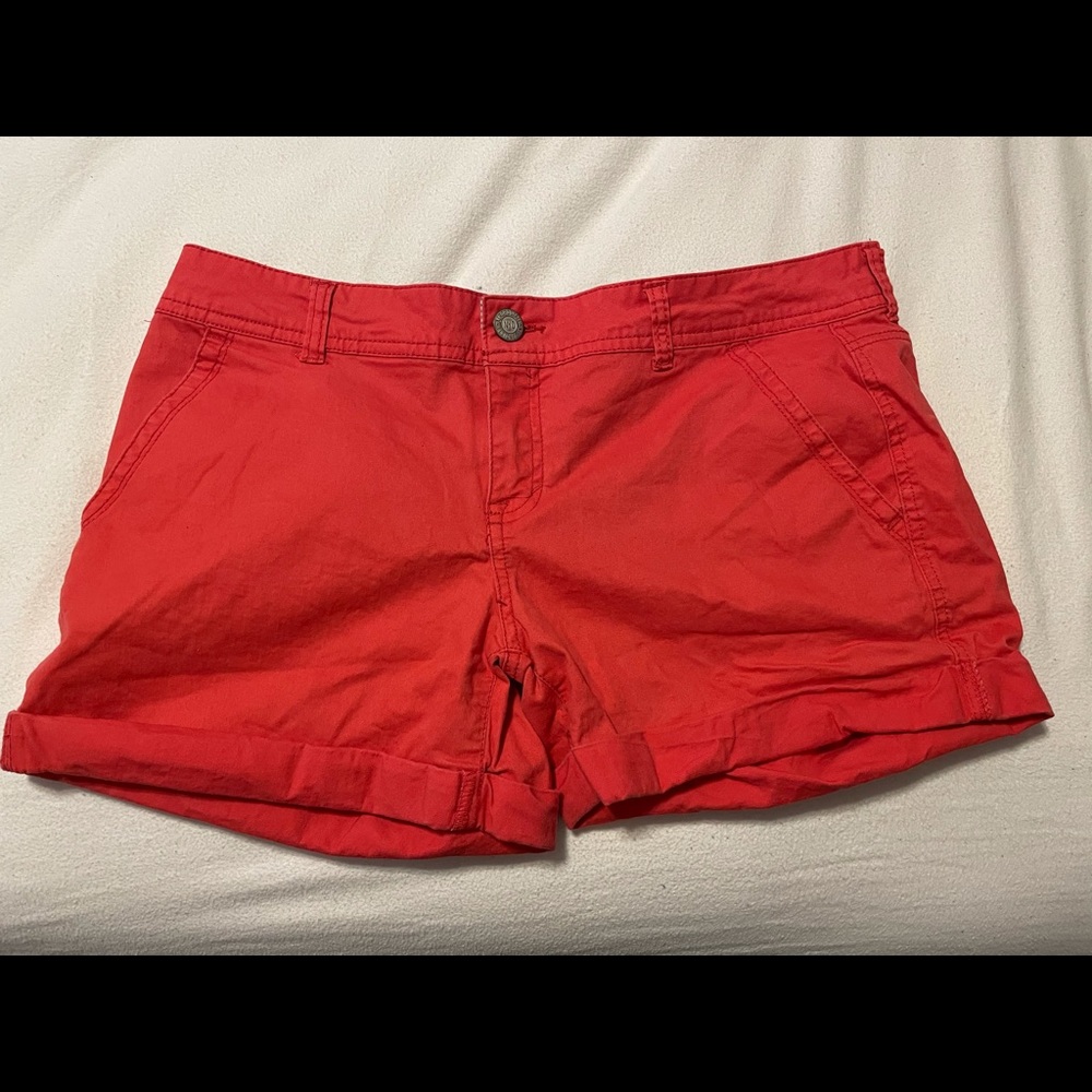 Coral/orange Aeropostale MIDI Shorts